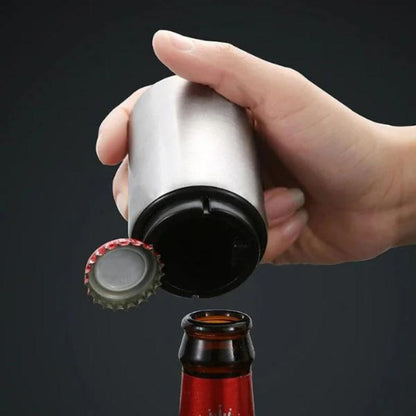 Automatic Beer Bottle Opener Stainless Push