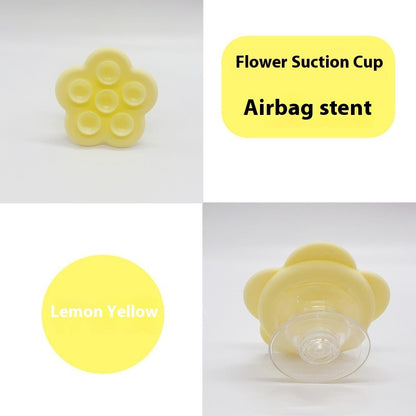 Cute Silicone Flower Airbag Bracket