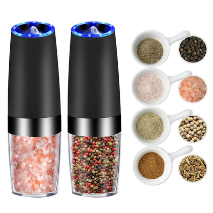 Auto-Grind Electric Pepper Mill with Gravity Sensor