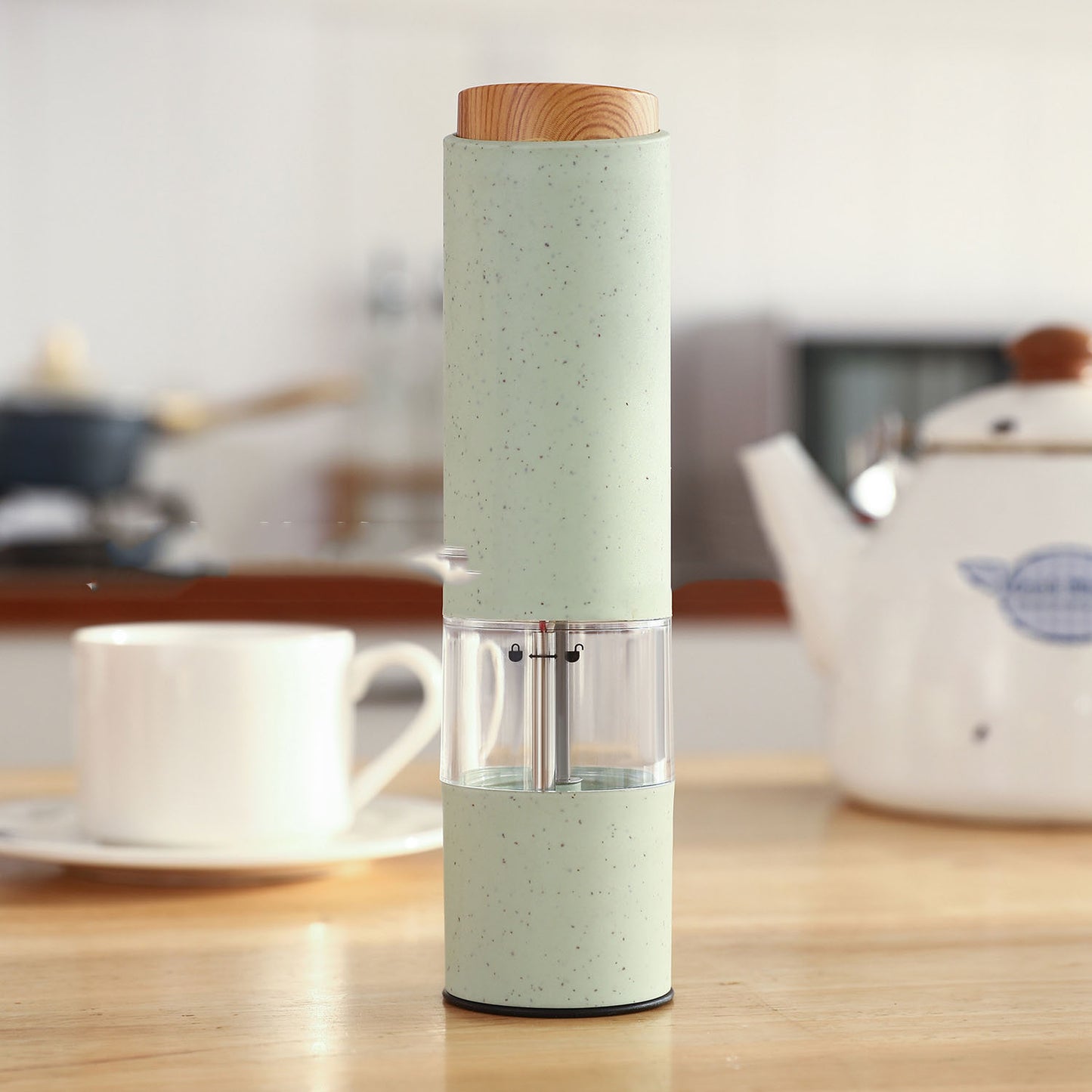 Household Electric Wheat Straw Pepper Grinder