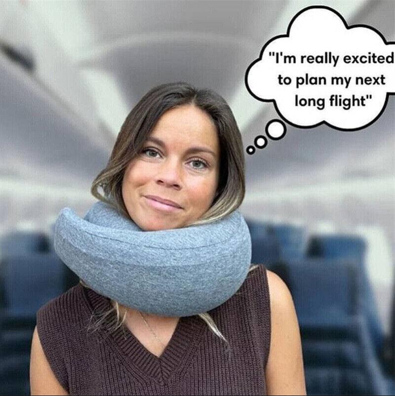 U-shaped Portable Foam Neck Pillow