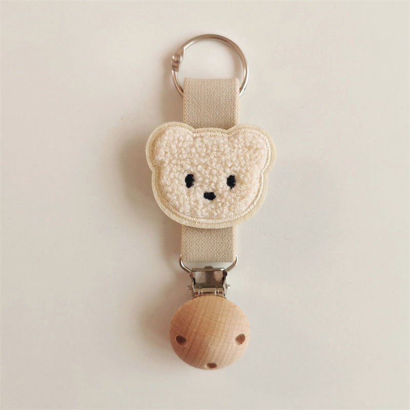 Flower Bear Travel Hat Clip Bag