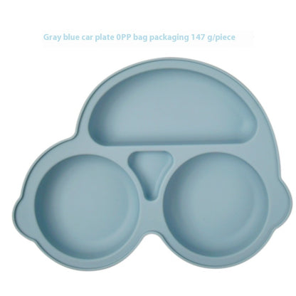 Anti Slip Silicone Dining Plate For Cars