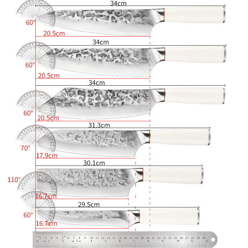 Kitchen Knives Are Forged By Hand