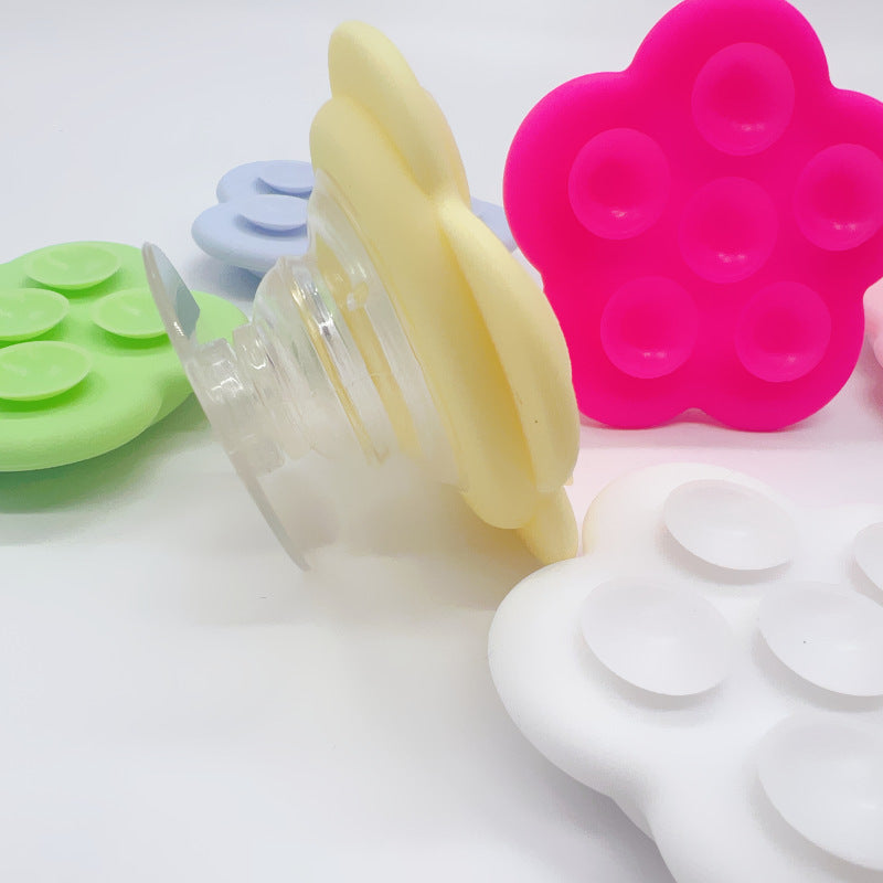 Cute Silicone Flower Airbag Bracket