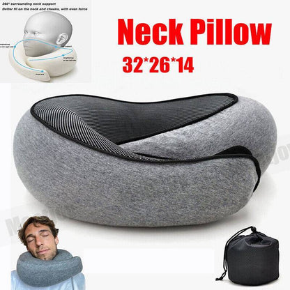 U-shaped Portable Foam Neck Pillow