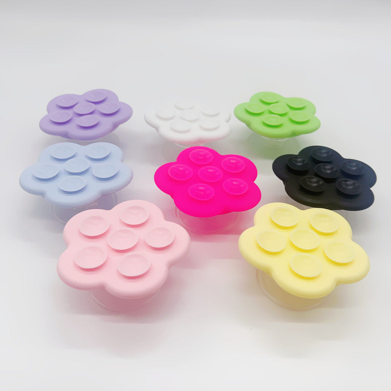 Cute Silicone Flower Airbag Bracket