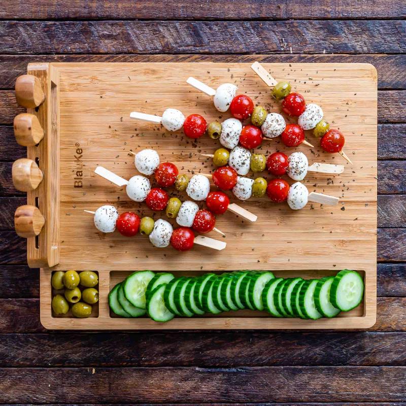 Bamboo Cheese & Knife Set