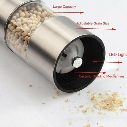 Stainless Electric Spice Mills