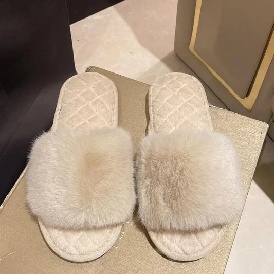 Fluffy Winter Home Slipper