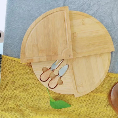 Bamboo Cheese Set With Cheese Knife