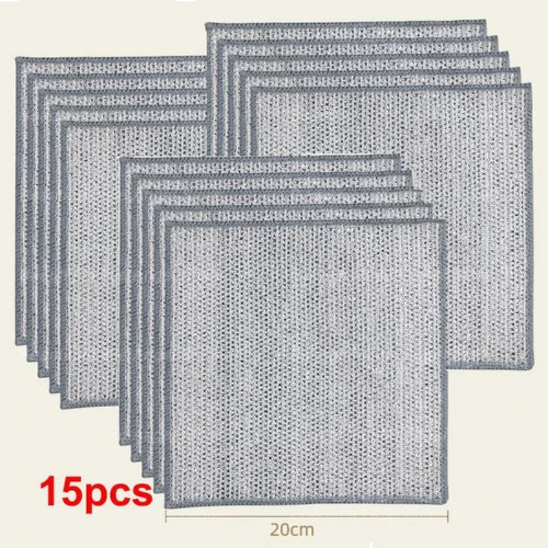 Scrub Microfiber Cleaning Cloth