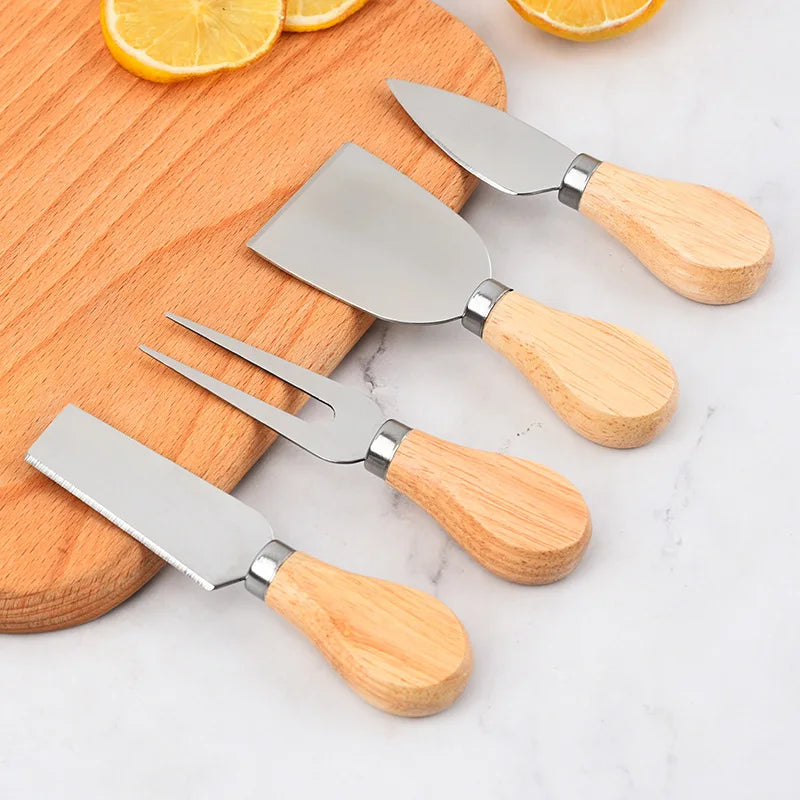 4Pcs/Set Leeseph Cheese Knives