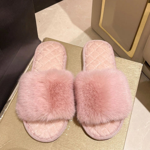 Fluffy Winter Home Slipper