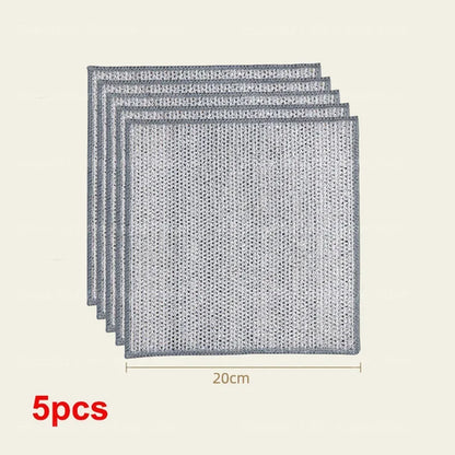 Scrub Microfiber Cleaning Cloth