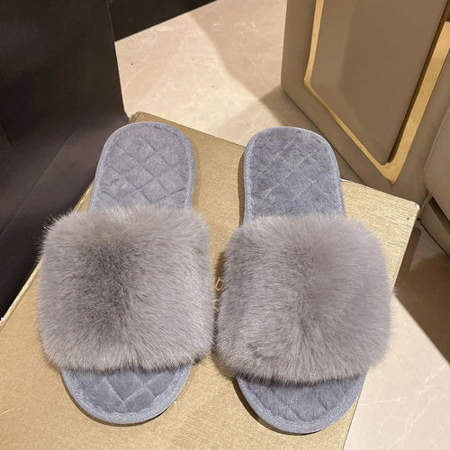 Fluffy Winter Home Slipper