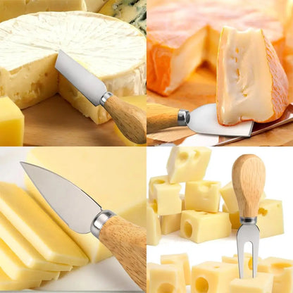 4Pcs/Set Leeseph Cheese Knives