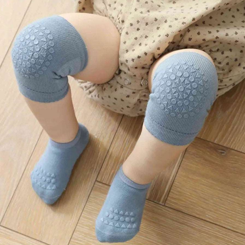 Terry Baby Socks Toddler Crawling Knee Pads