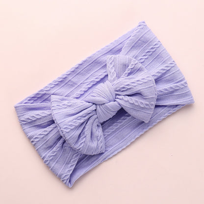 Baby's Knotted Wide-brimmed Headband