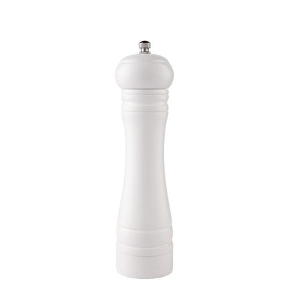 Black And White PU Baking Paint Pepper Grinder