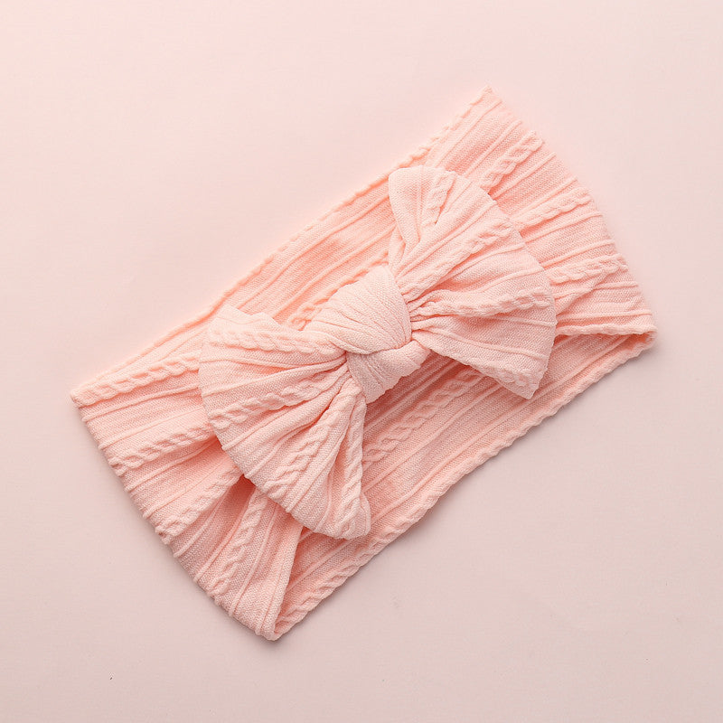 Baby's Knotted Wide-brimmed Headband