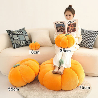 Pumpkin Plush Toy Multi-Color Bedroom